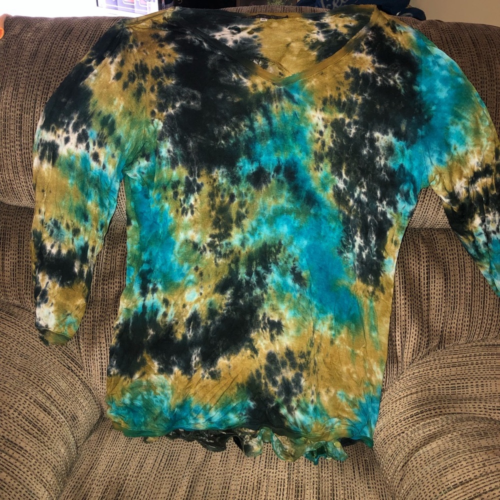 Mezon Long sleeve shirt tye dye soft & comfy
